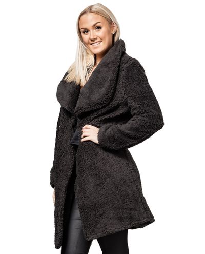Soft Sherpa Coat Black Urban Classics