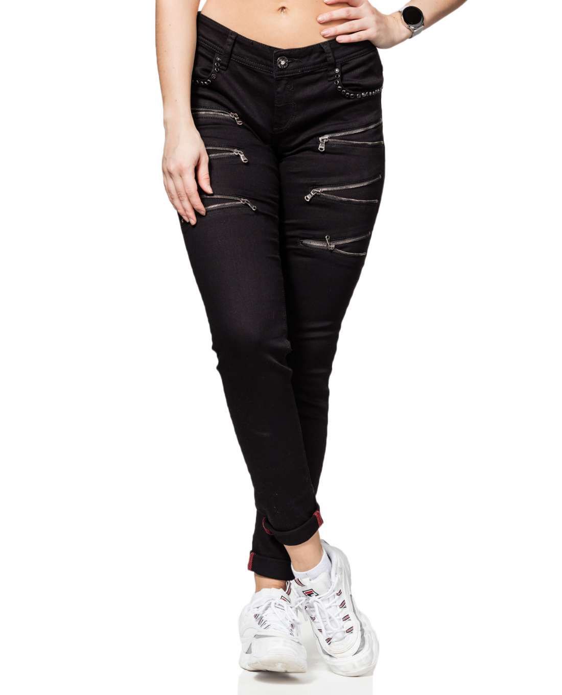 Zipper Jeans Black L32 Cipo & Baxx